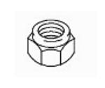 1700419 Shur-Co (OEM) Nylon Lock Nut - 5/16